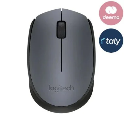 Logitech M170 Wireless Mouse - Grey